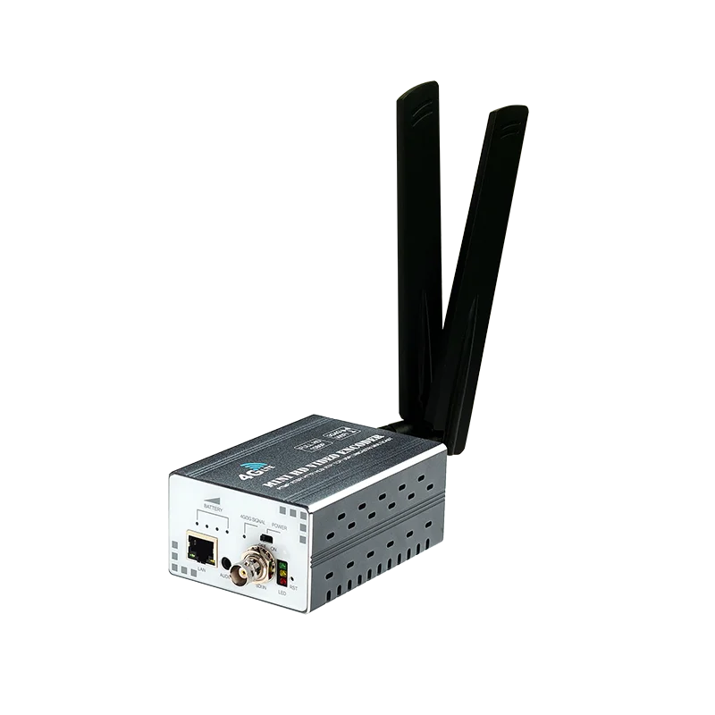 KUNUOMAGIC Portable Metal Streaming Encoder H.265/H.264 4G 3G WIFI Wireless HD 1080P RTSP RTMP HLS SRT HDCP 5-Year Warranty