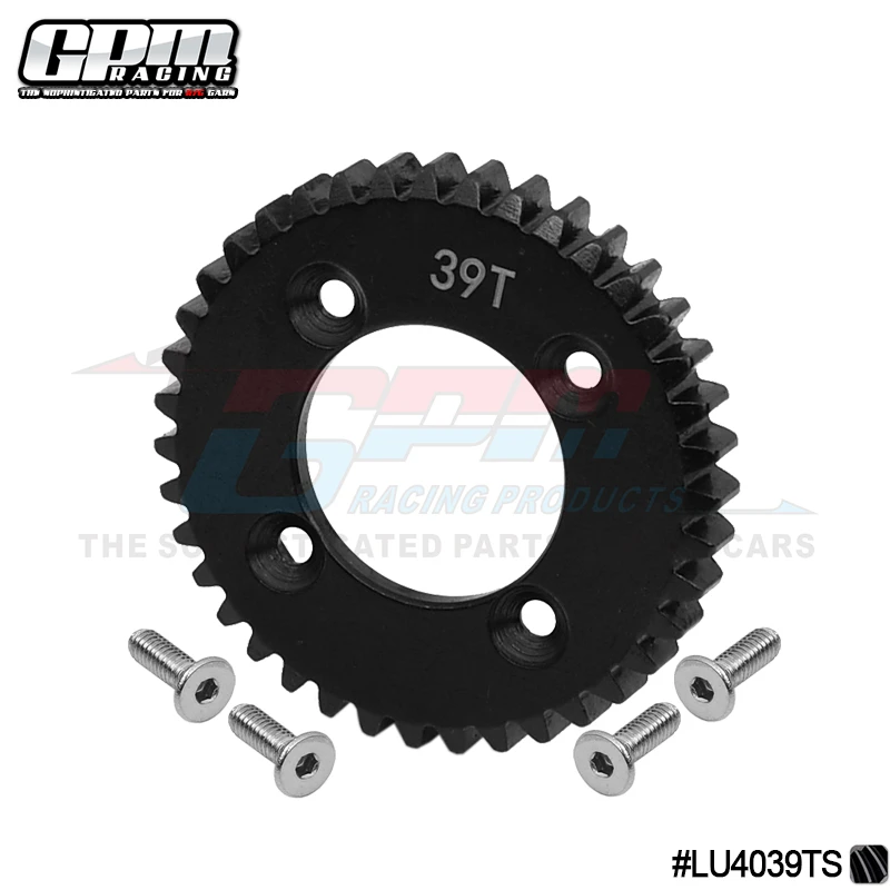 GPM Harden Steel #45 Spur Gear 39T For LOSI 1/10 Lasernut Tenacity Ultra 4 Rock