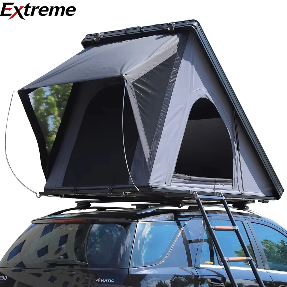 Relenso Custom Honeycomb Aluminum Ultralight Waterproof 3000mm+ Four-Season Double Layer Roof Top Tent 1 Room Automatic Hard