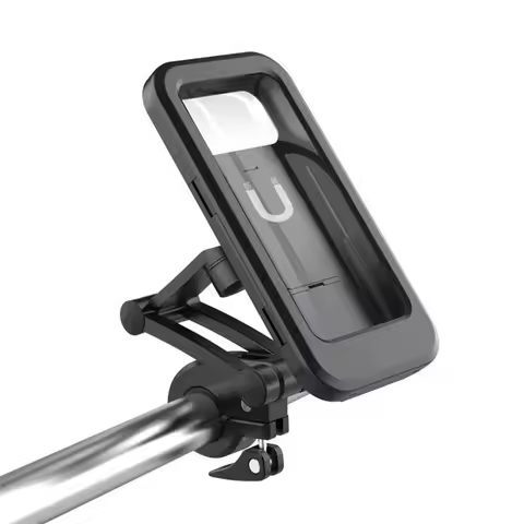 Waterproof Motorcycle Mobile Phone Navigation Holder Universal 360&deg; Swivel Adjustable for Bicycle Motorcycle Cellphone Support