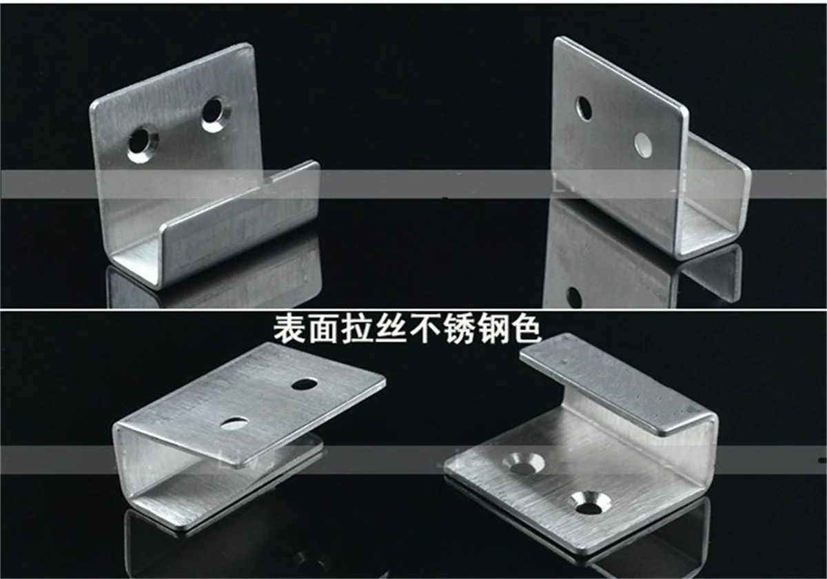 Display cabinet glass door hinge punch-free wine cabinet frameless press rebound glass clamp hinge cabinet shaft accessories