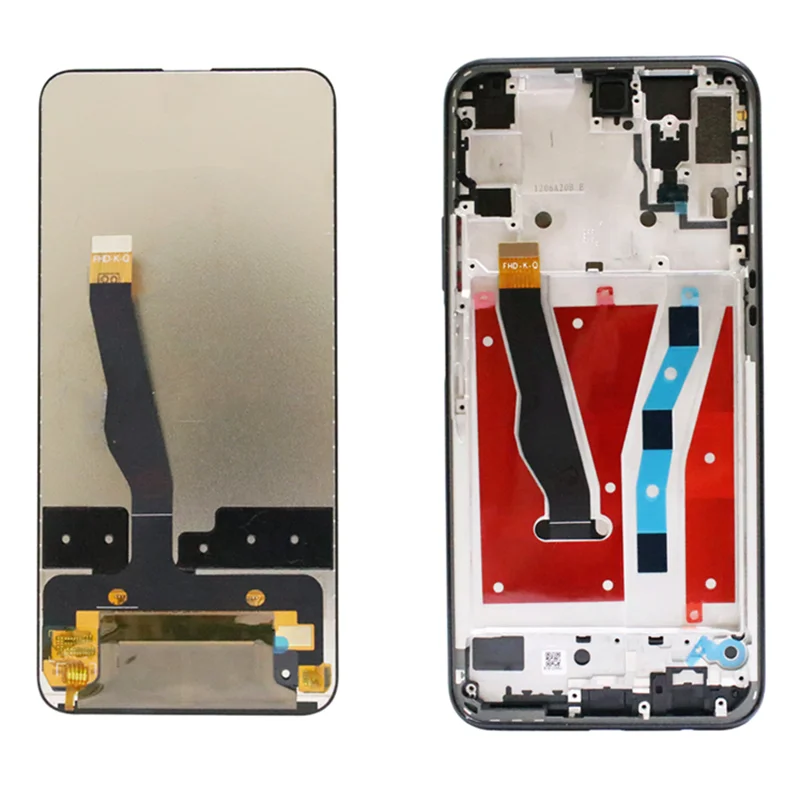 جديد لهواوي Y9S Lcd 6.59 ''عرض محول الأرقام بشاشة تعمل بلمس مع الإطار الجمعية استبدال لهواوي Y9 S STK-L21 STK-LX3 LCD