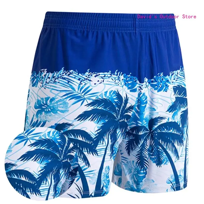 Celana Pendek Renang Pria Cepat Kering Celana Pendek Pantai Bunga Celana Renang Boardshort X3UA