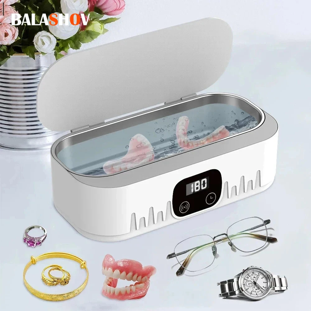 

18W Portable Ultrasonic Cleaner Dental Ultra Sonic Bath High Frequency Vibration Ultrasound Washing Machine For Glasses Jewelry