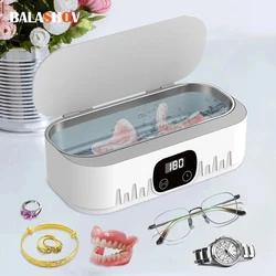 18W Portable Ultrasonic Cleaner Dental Ultra Sonic Bath High Frequency Vibration Ultrasound Washing Machine For Glasses Jewelry