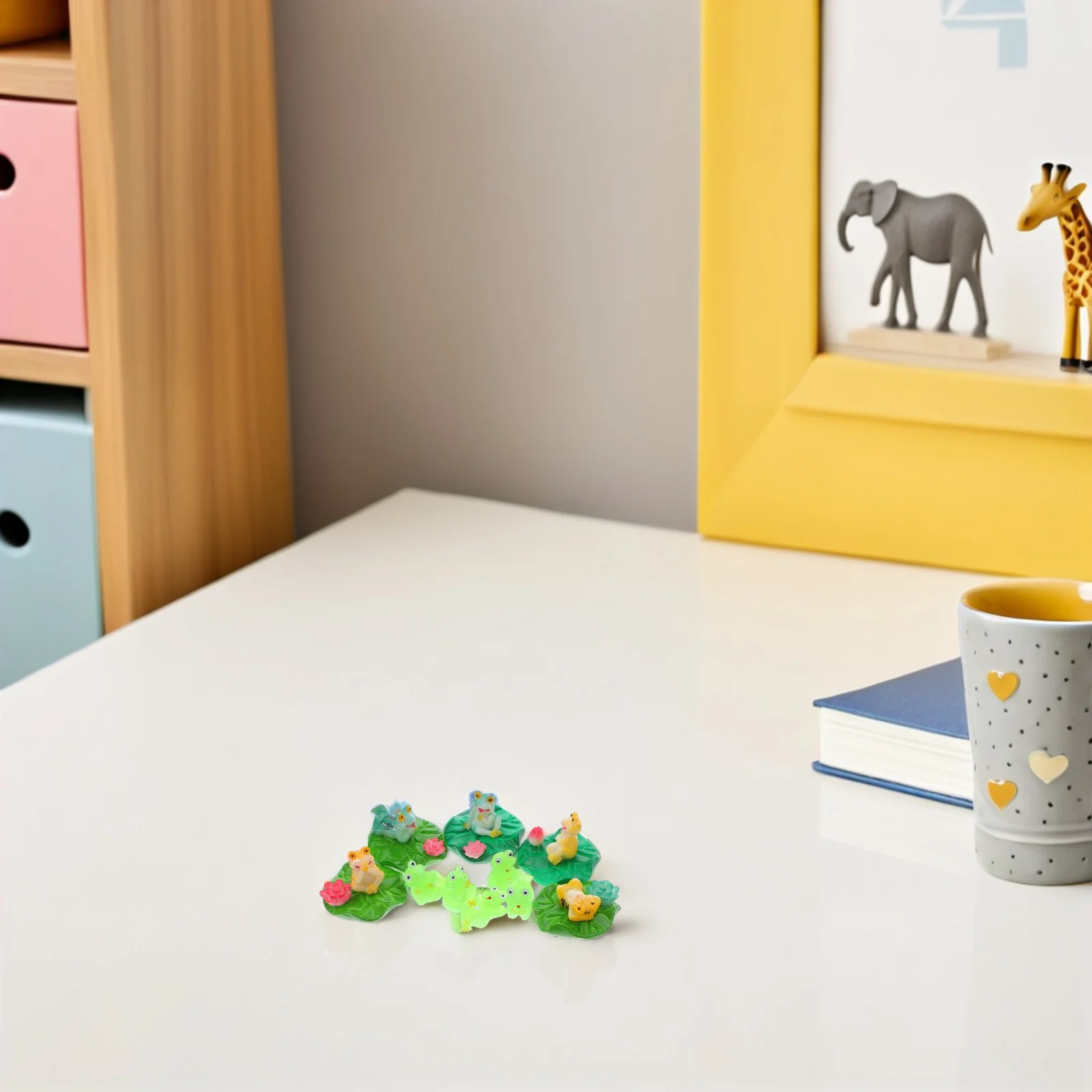 

20 Pcs Micro Landscape Decoration Mini Garden Accessories Resin Ornaments Aquarium Tiny Glass