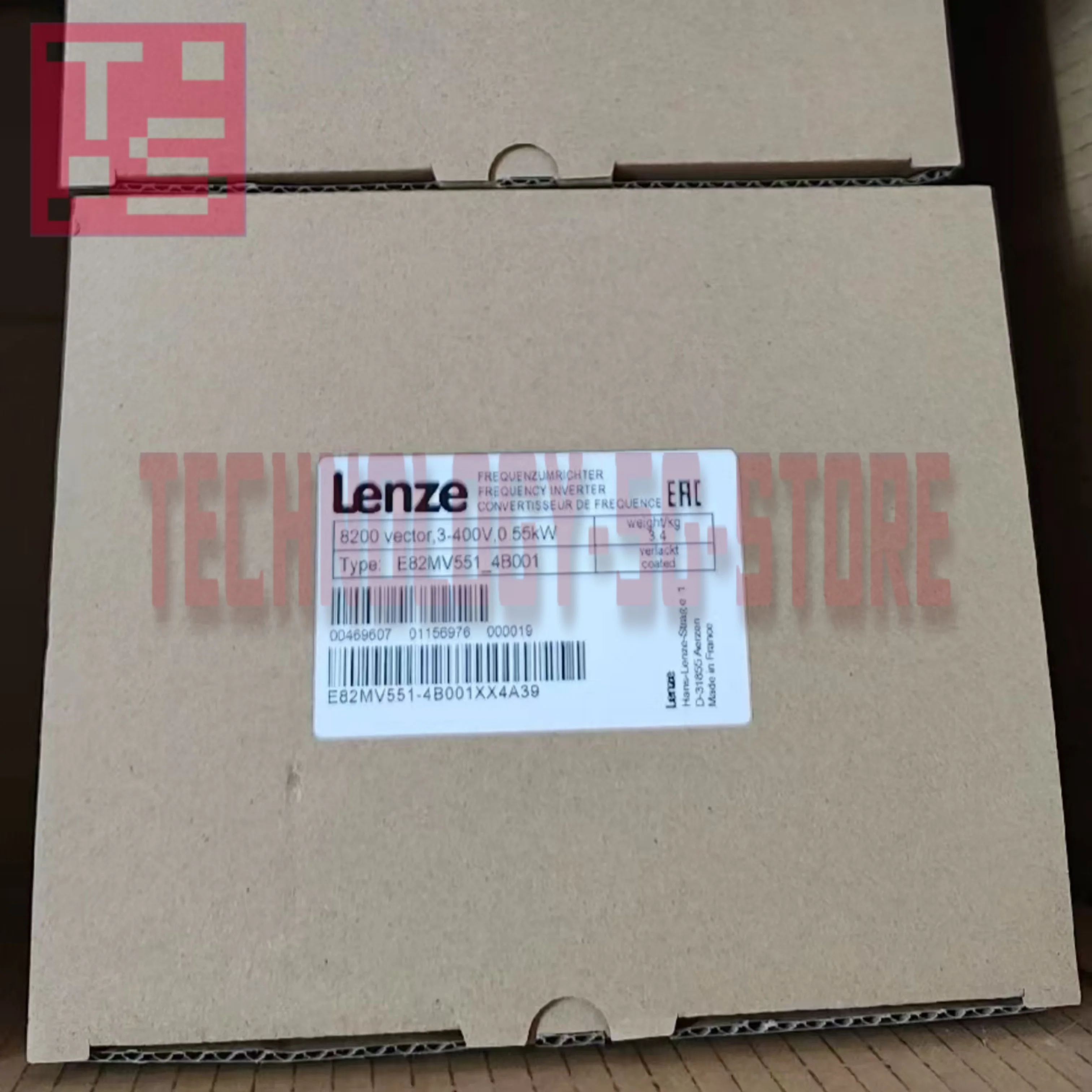 

E82MV551-4B001 E82MV551-4B151 VFD new in box