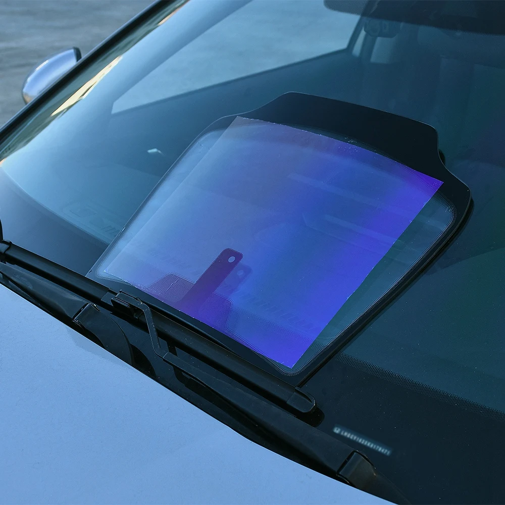 75x300cm Car Solar Protection Film Window Blue Chameleon Tint VLT 75% Front Window Windscreen Solar Protection Film