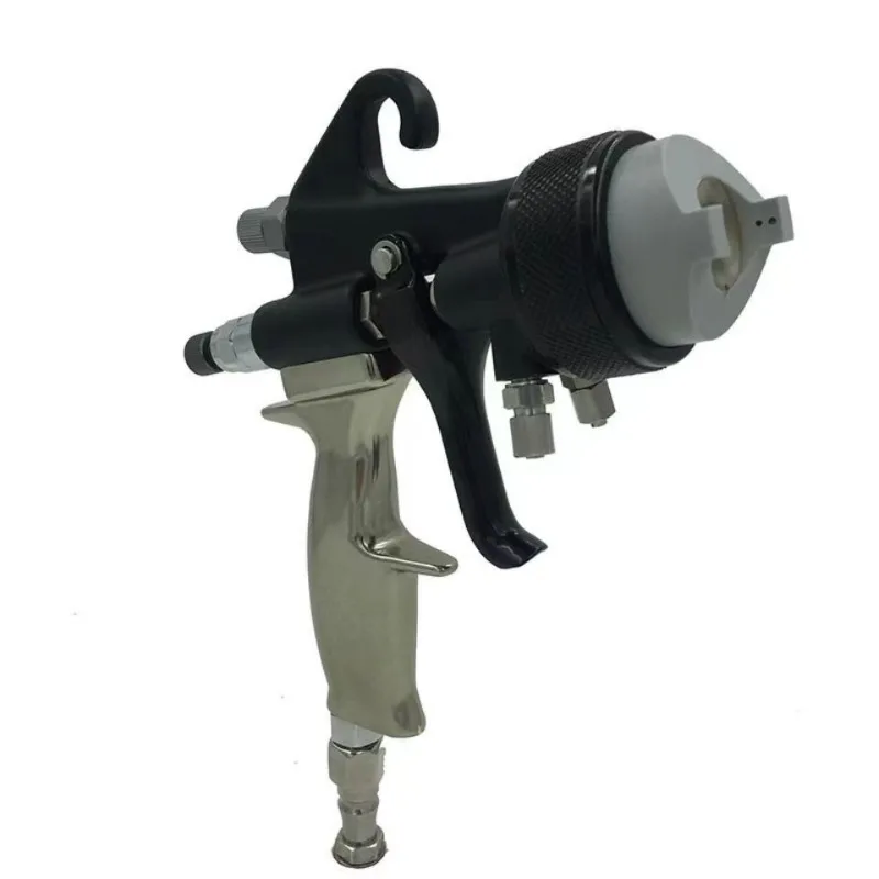 Suntool Two Head Chrome Spray Gun Chrome Painting Solution PE Spray Gun Two Component Mirror Chrome Paint Nano