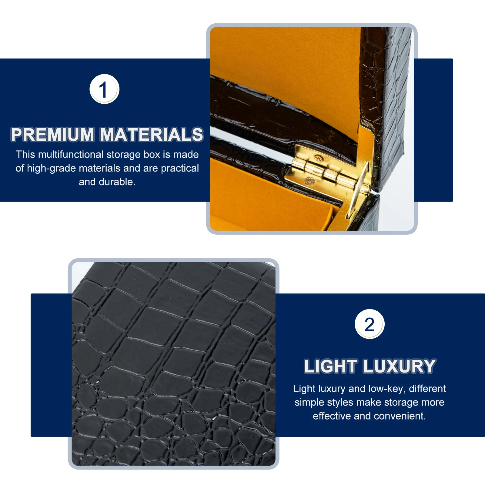 

Retro Flip-Type Container Portable Wooden Humidor Gift Box For Cigars Jewelry Storage Durable High-Grade Material Simple Design