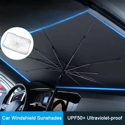 Front Shading Umbrella For Golf 8 Golf 7 MK7 MK8 ID3 ID4 Cupra Tiguan MK2 Car Windshield Sunshades Auto Interior Accessories