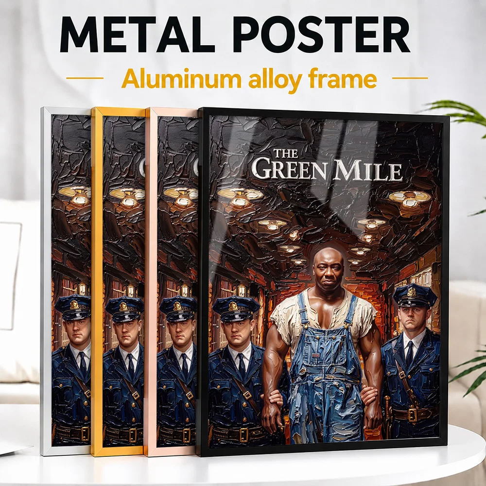 The Green Mile Movie Framed Metal Print Customized Screen Tribute Wall Art Designed For Entertainment Lounge And Story Lovers