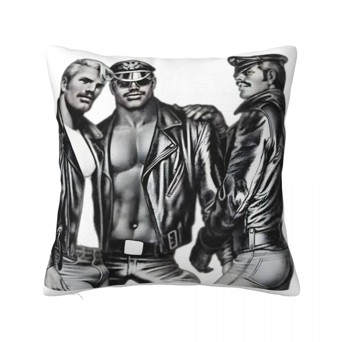 Tom of finland Throw Pillow Christmas Pillowcase Pillow Cases Decorative Cushions Cover decorative pillows