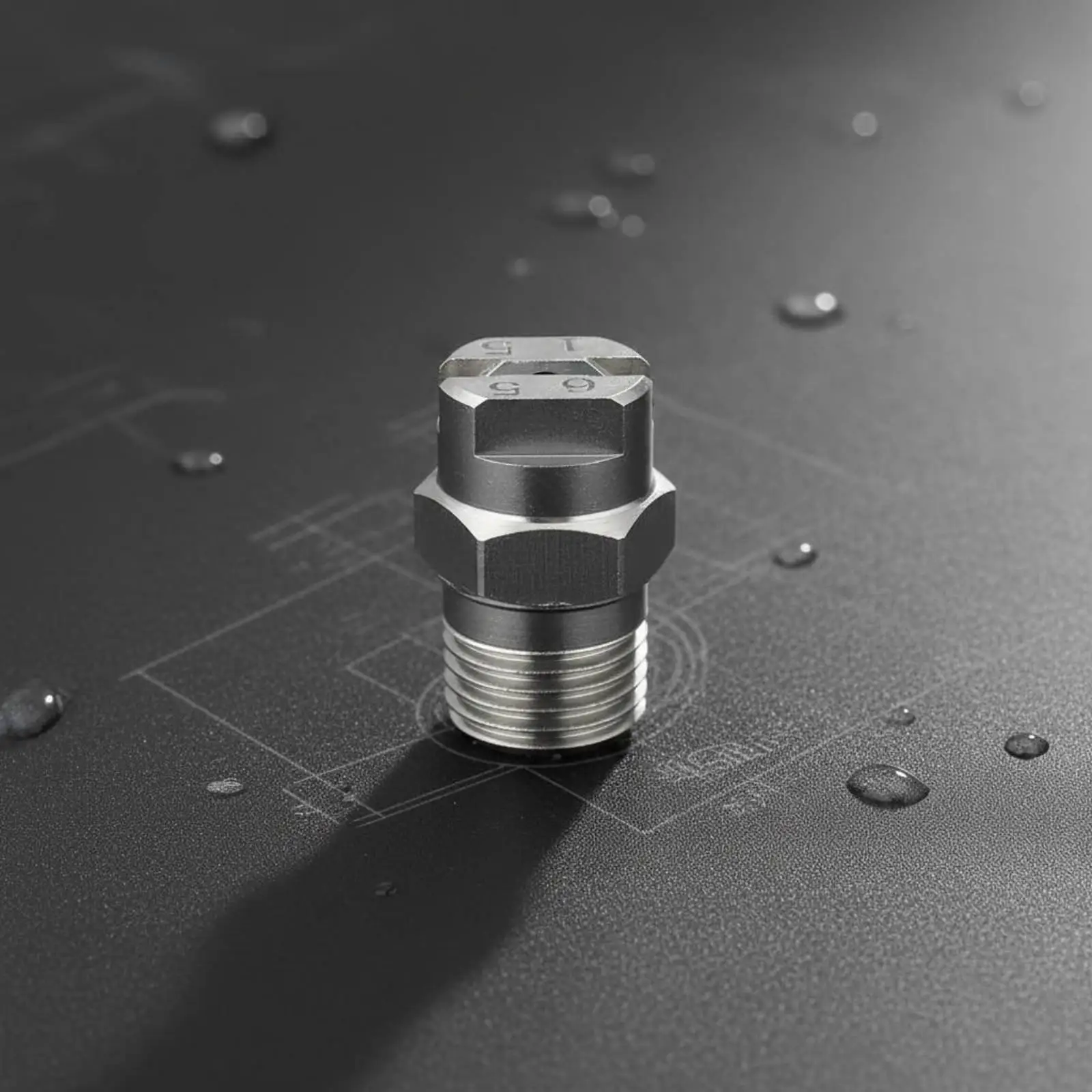 Wide Angle Stainless Steel Spray Nozzle Flat Fan Industrial Cleaning Accessory for Irrigation and Humidifying Equipment