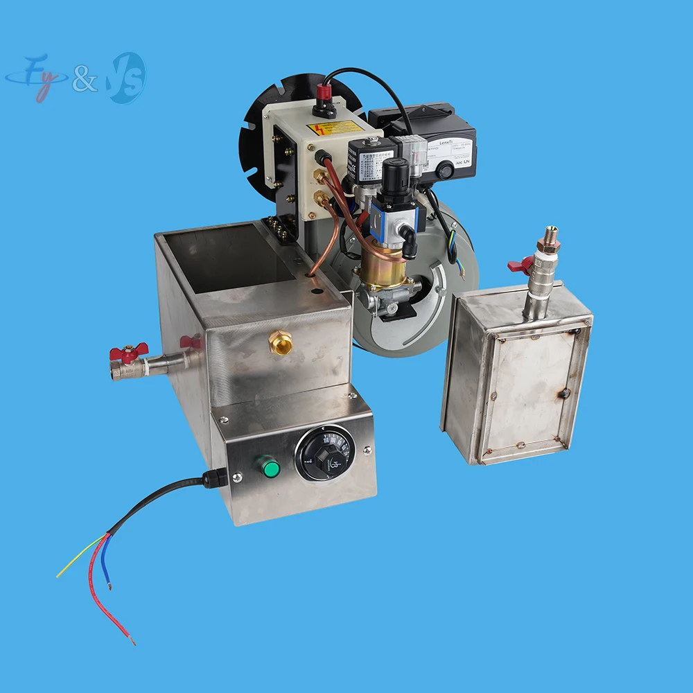 Light Diesel Oil Burner 10-50KW Automatic Industrial Combustion Heater for Boiler Oven Dryer Greenhouse Heating System