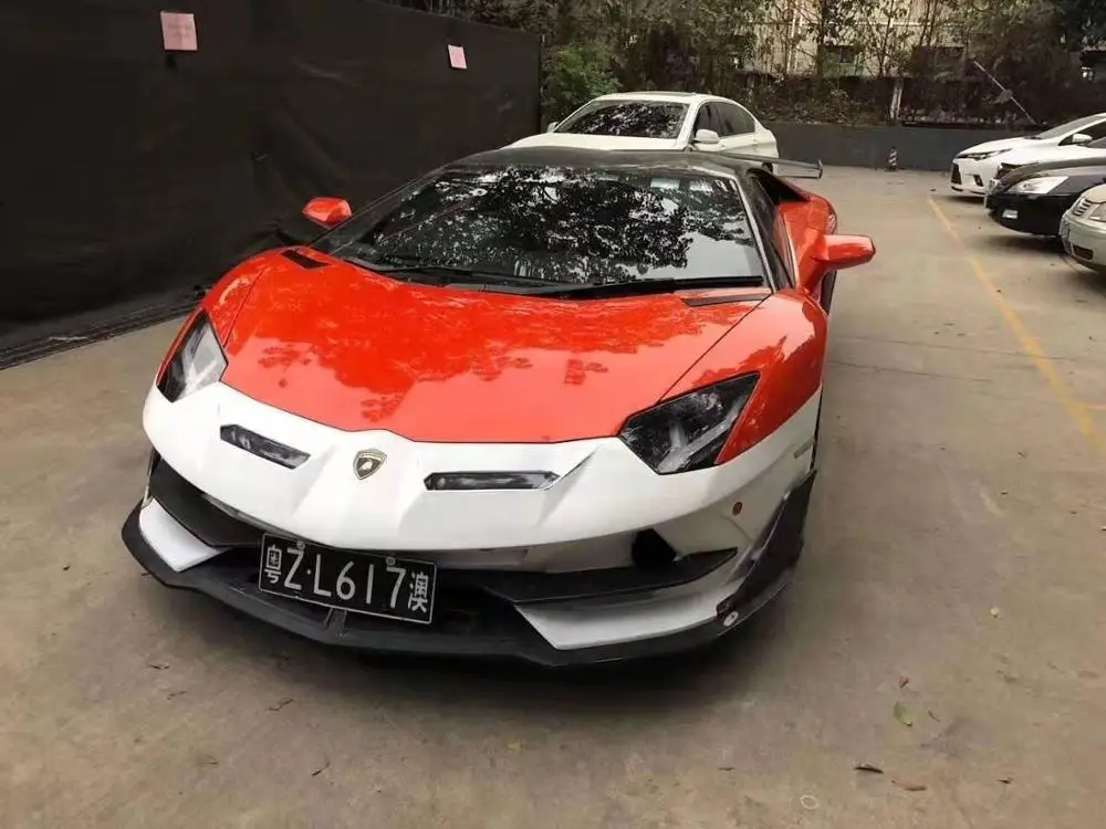 طقم هيكل SVJ لـ Aventador LP700 LP720 LP750 إعداد مثالي عالي الجودة