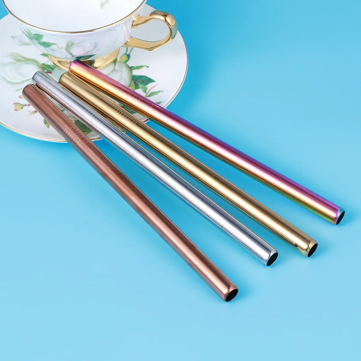 

1Pcs 215x12mm Stainless Steel Drinking Straw Reusable Straight Tube for Tumblers Non Toxic Eco Conscious Premium Quality