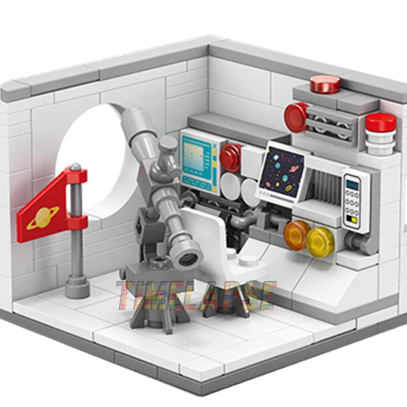New Dream House Racer Car Doctor Painter Musician Scientist Pastry Chef Cameraman Astronaut Building Blocks Kit Brick Toy Model view 4