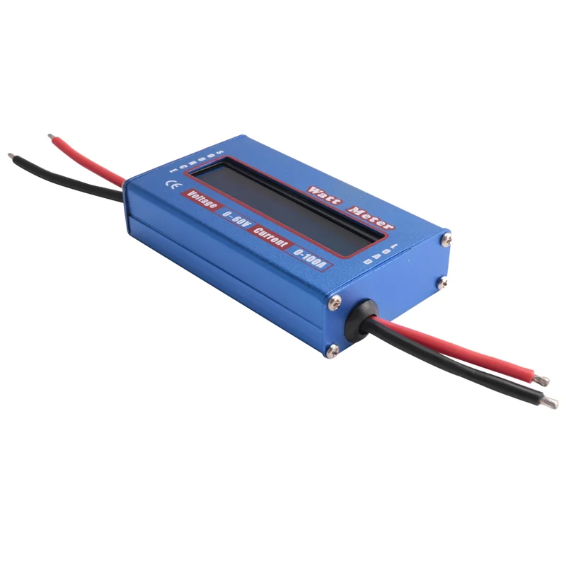 Wattímetro digital medidor de potência dc 60v 100a tensão de equilíbrio bateria Checker-AB09