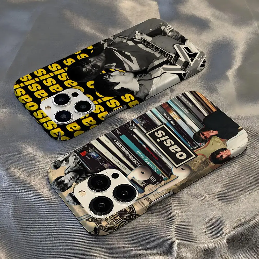 

Чехол для телефона T-The R-Rain O-Oasis Band, популярный чехол для iPhone 16, 15, 14, 13, 12, 11 Plus Pro Max Mini, глянцевый HD, твердый пленочный чехол