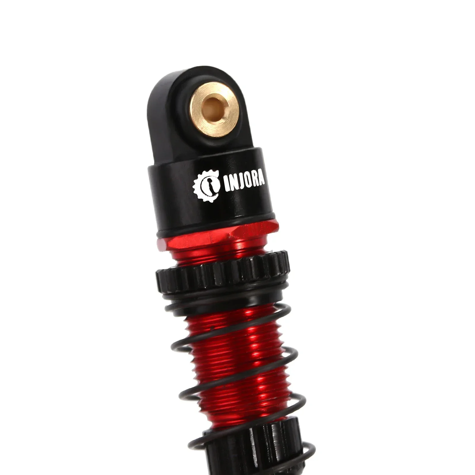 INJORA 39MM Aluminum Threaded Shock Absorber Oil Damper for 1/24 RC Crawler Car Axial SCX24 C10 JLU Gladiator FMS FCX24M