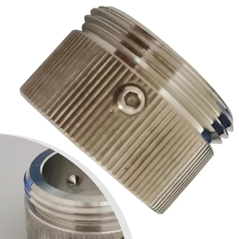4pcs Stainless Steel Radiator Valve Adapter Set Heating Valve Adapter Temperature Control Heads For Heating Systems