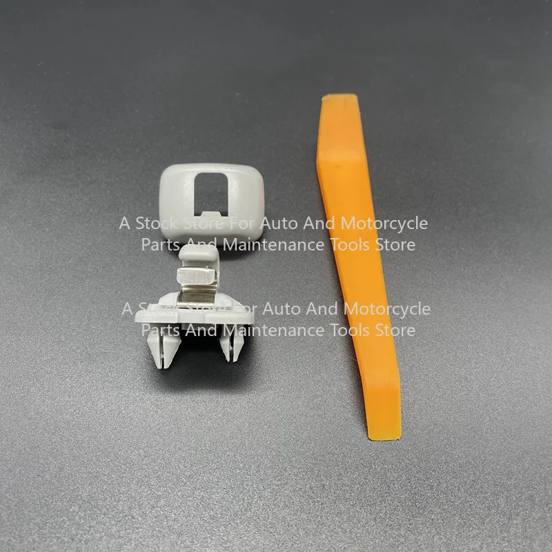 For Audi A4La3a5a6La3a5 Sun Visor Buckle Light Baffle Hook Makeup Mirror Auto Parts