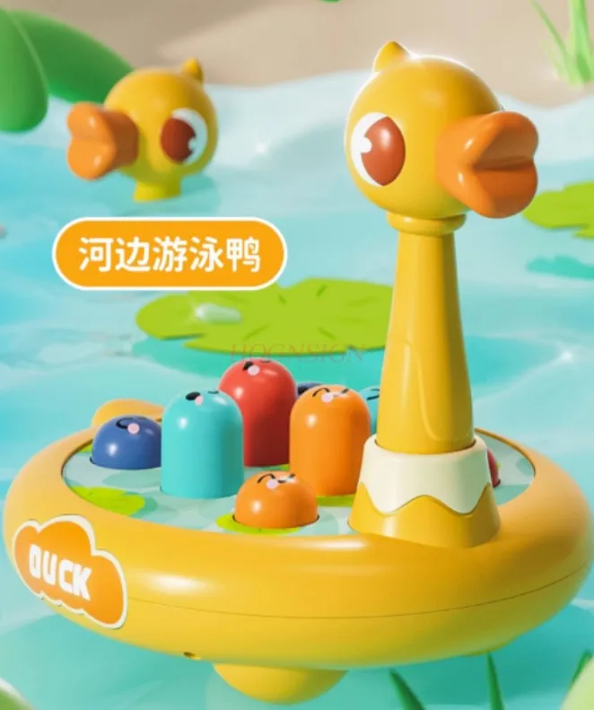 어린이 장난감으로 사용되는 땅쥐를 때리는 것은 영유아의 지능, 조기교육 및 태핑에 유익합니다.