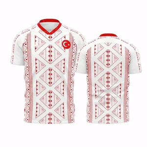 Türkischer Fußballpullover für Männer, spezielles Fan -Training, Special für Jungen, Sommer, Special, NEU, Special 8 Hauptverkäufe Türkiye T -Shirt - №4