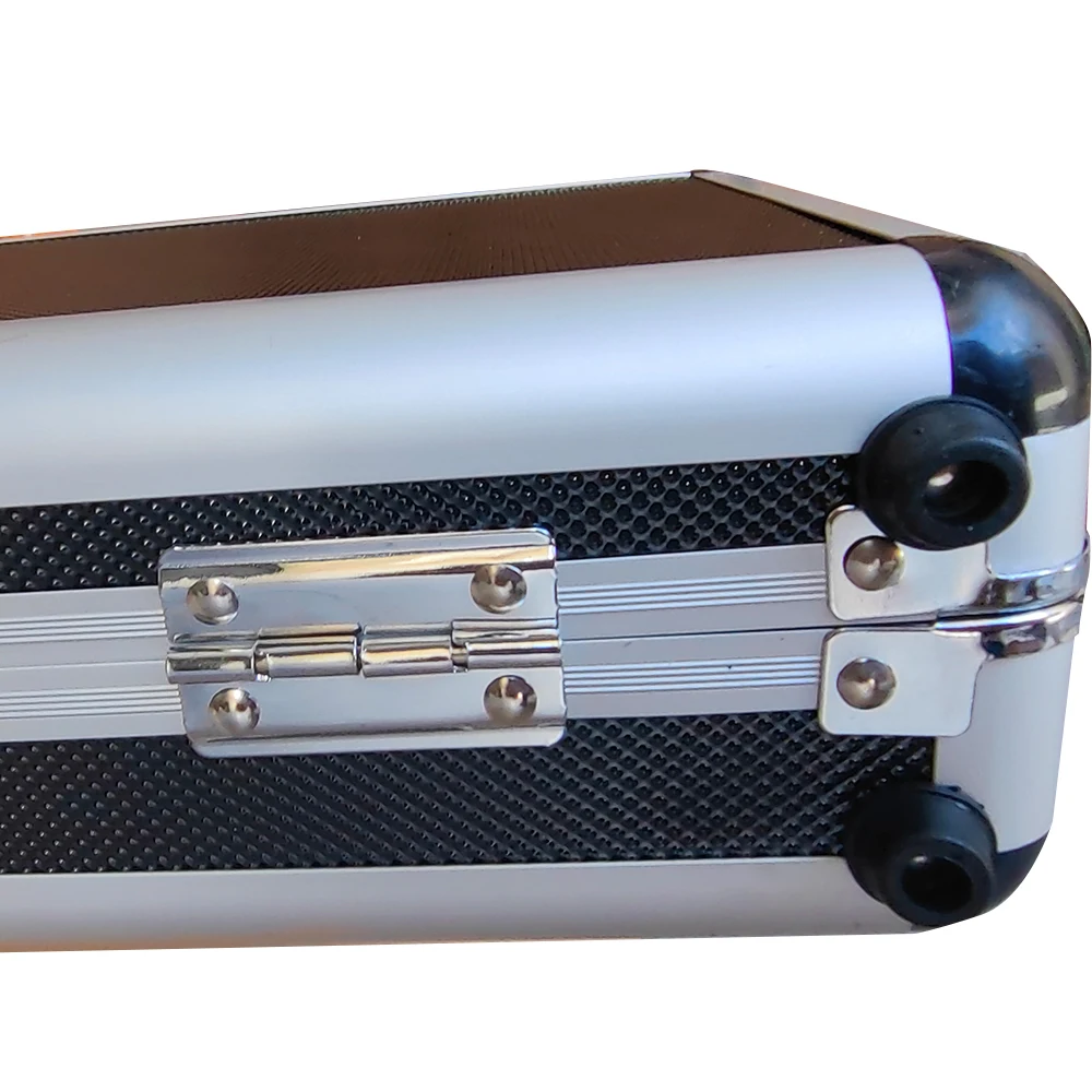 Aluminum Tool Box Large Waterproof Hard Carry Case Bag Portable Instrument Toolbox Organizer Hardware Tool Storage Box Tool Case