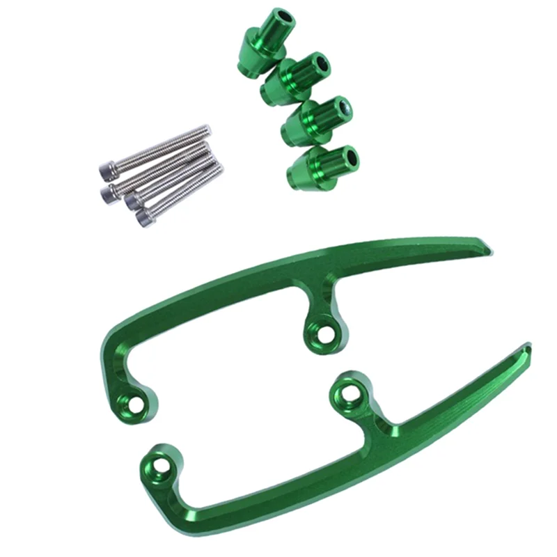 

Rear Grab Bars Rear Seat Pillion Passenger Grab Rail Handle Parts For Kawasaki NINJA650 Z650 NINJA 650 2017-2021 Green