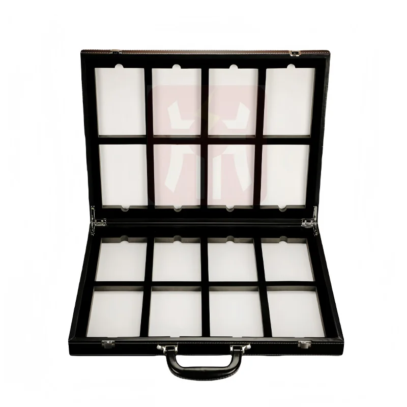 Speedone Wood Foldable Sample Rack SDZJ250529-1 for Quartz Stone Slab Display with Easy Stacking PU Surface 1-Layer 500mm Glass