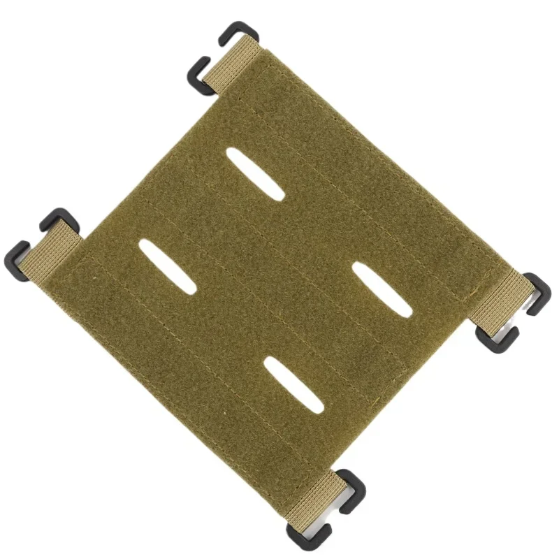 Molle Patches Attachment Hook&Loop Panel DIY Badges Patch Display Holder Board Bags Backpack Vest Converter Ribbon Adapter