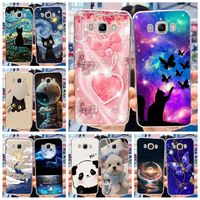 For Samsung Galaxy J3 J5 J7 2016 Case J320F J510F J710F Luxury Painted Cover Soft Silicone Phone Case For Samnsung J5 2016 Funda