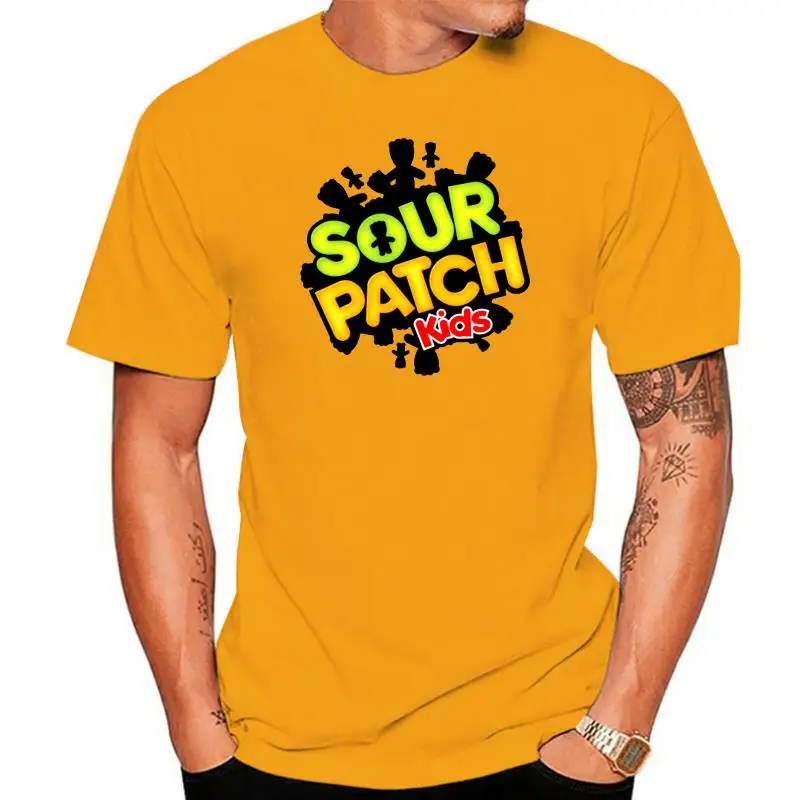 Sour Patch Kids Candy Chewy Gummy T-Shirt Mens Tee Gift New From US Cotton Tee Shirt Personality Custom