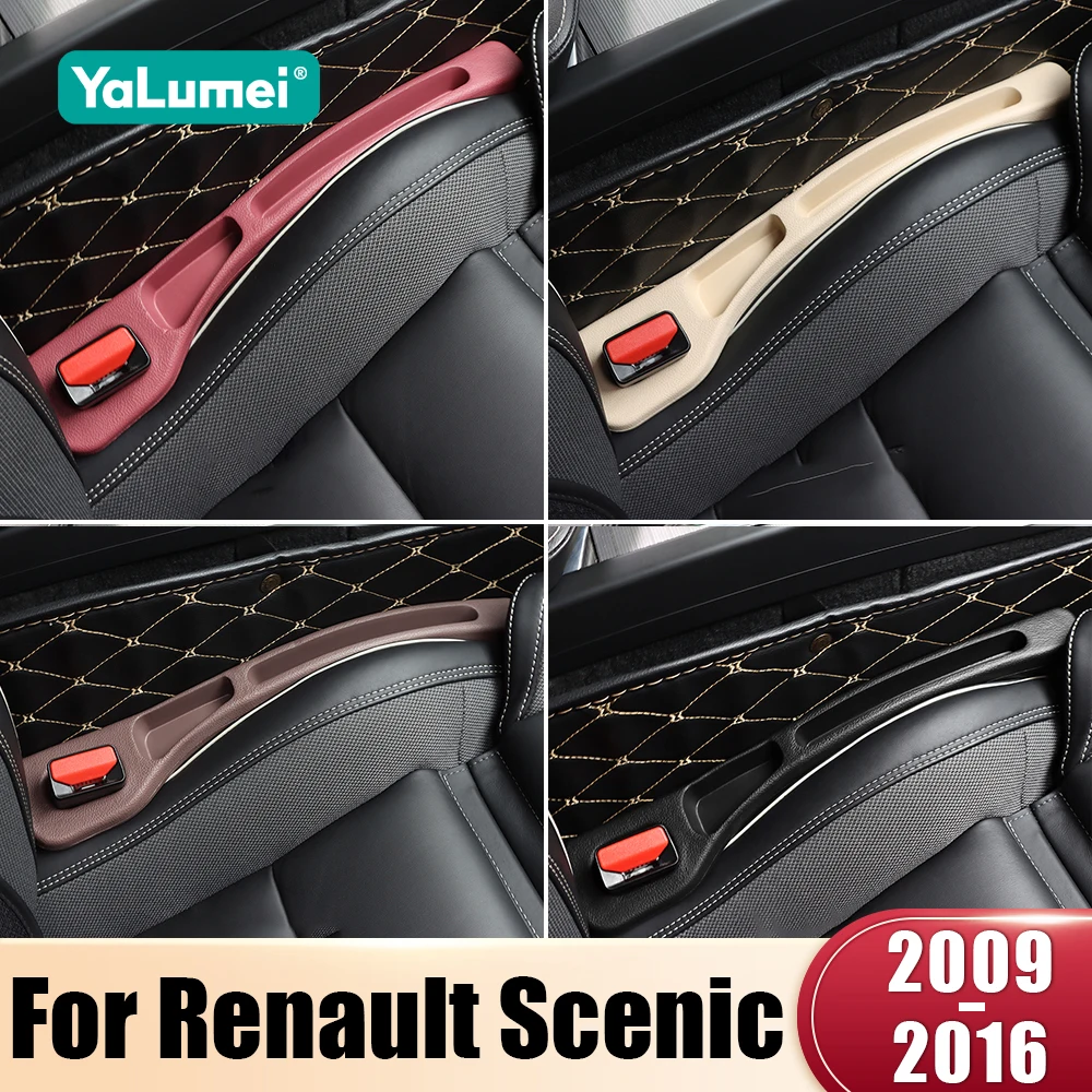 Bandes universelles anti-fuite pour siège de voiture, pour Renault Scenic III 3 MK3 2009 2010 2011 2012 2013 2014 2015 2016, rangement de couture latérale