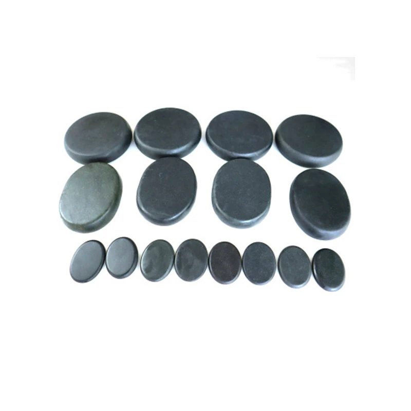 16 piece in energy stone volcanic thermal SPA   volcano Beauty invigorate the massage stone