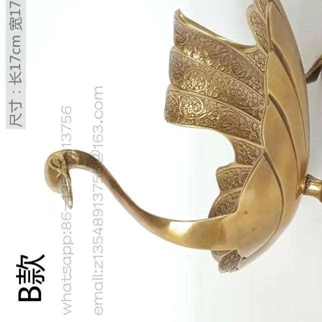 

Imported Brass Handmade Peacock Storage Tray Coffee Table Dried Fruit Snack Plate Swan Jewelry Plate Decorative Fruit Plate