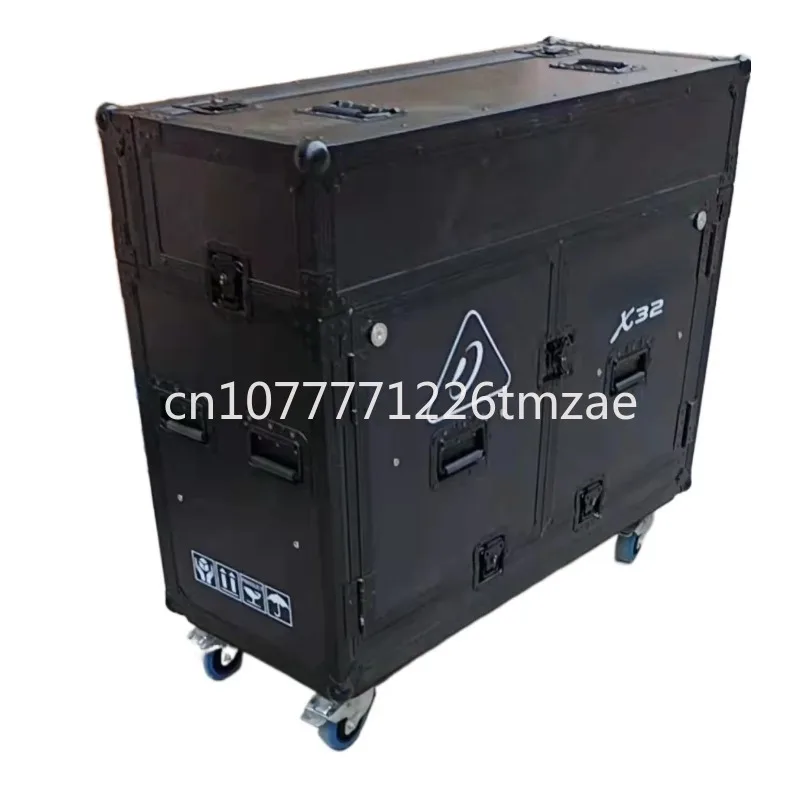 

Shockproof Carrying Case Hydraulic Hybrid Console Cabinet Pressure Field Console Flight Case X32