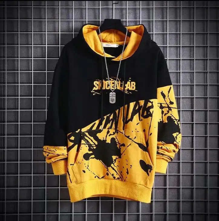 Sudadera con capucha de manga larga para hombre, abrigo holgado de estilo Hip Hop japonés, ropa deportiva de marca a la moda, novedad de 2024