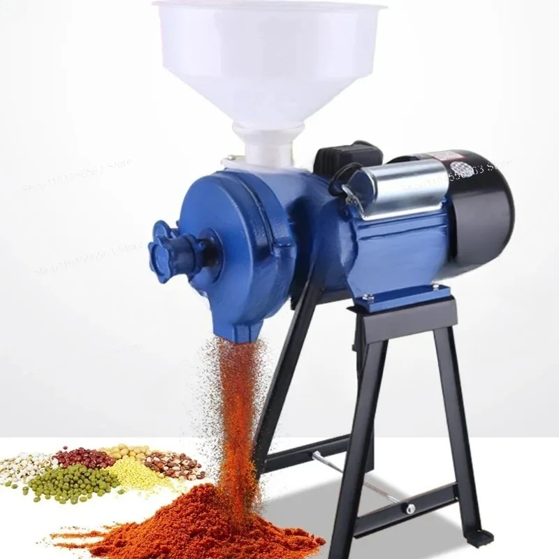 Wet Dry Food Grinder Grains Commercial Small Ultra-fine Powder Grinding Machine Whole Grains