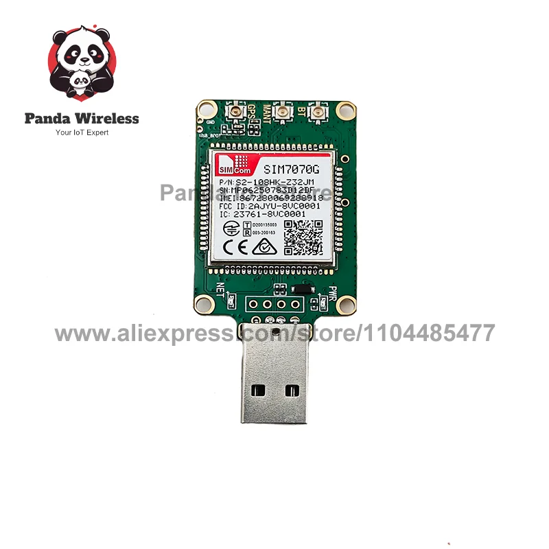 

SIMcom SIM7000A SIM7000E SIM7000G SIM7070E SIM7070G A7672E-FASE A7672SA-FASE USB Dongle NBIOT Cat M LPWA