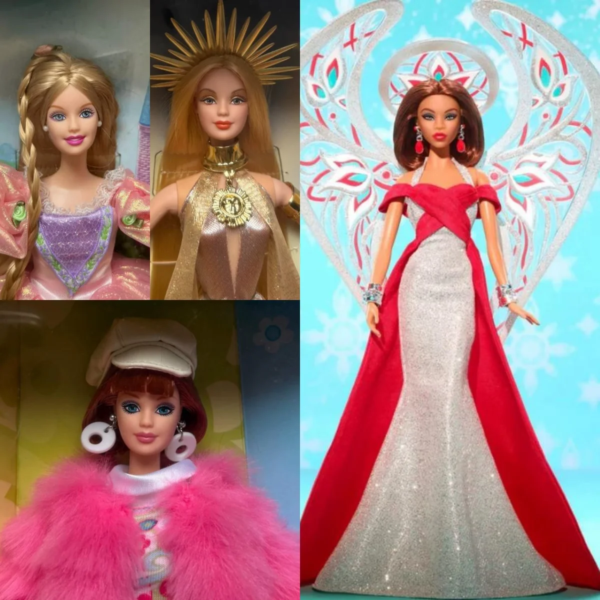 【Have Defects】In Stock 1/6 Scale Boxed Different Colors Curly Straight Hair Collection Doll