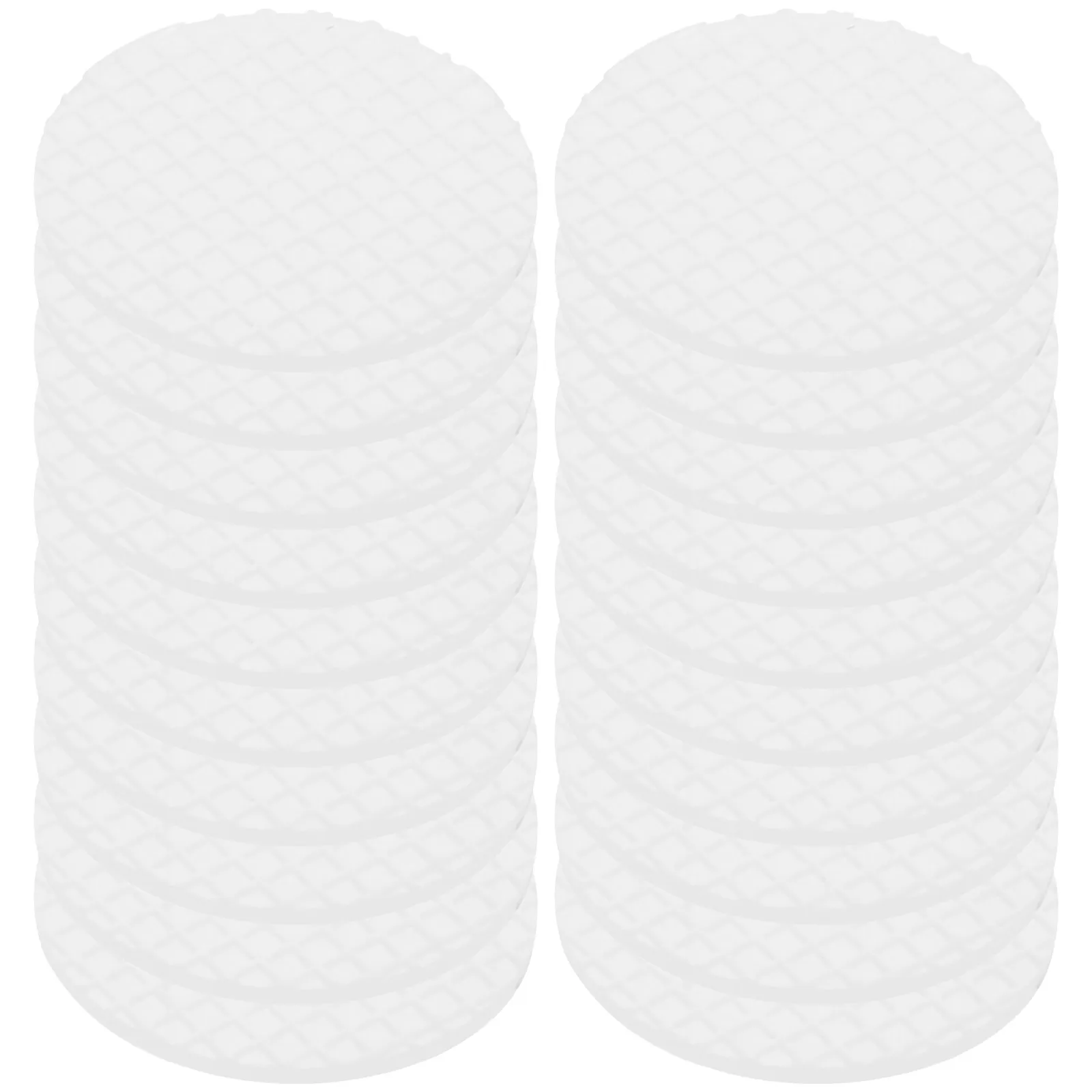 

20 White Picks Anti slip Gasket Silicone Grips Guard Adhesive Acoustic Guitar Pick Guard Self Adhesive Holder for Acoustic