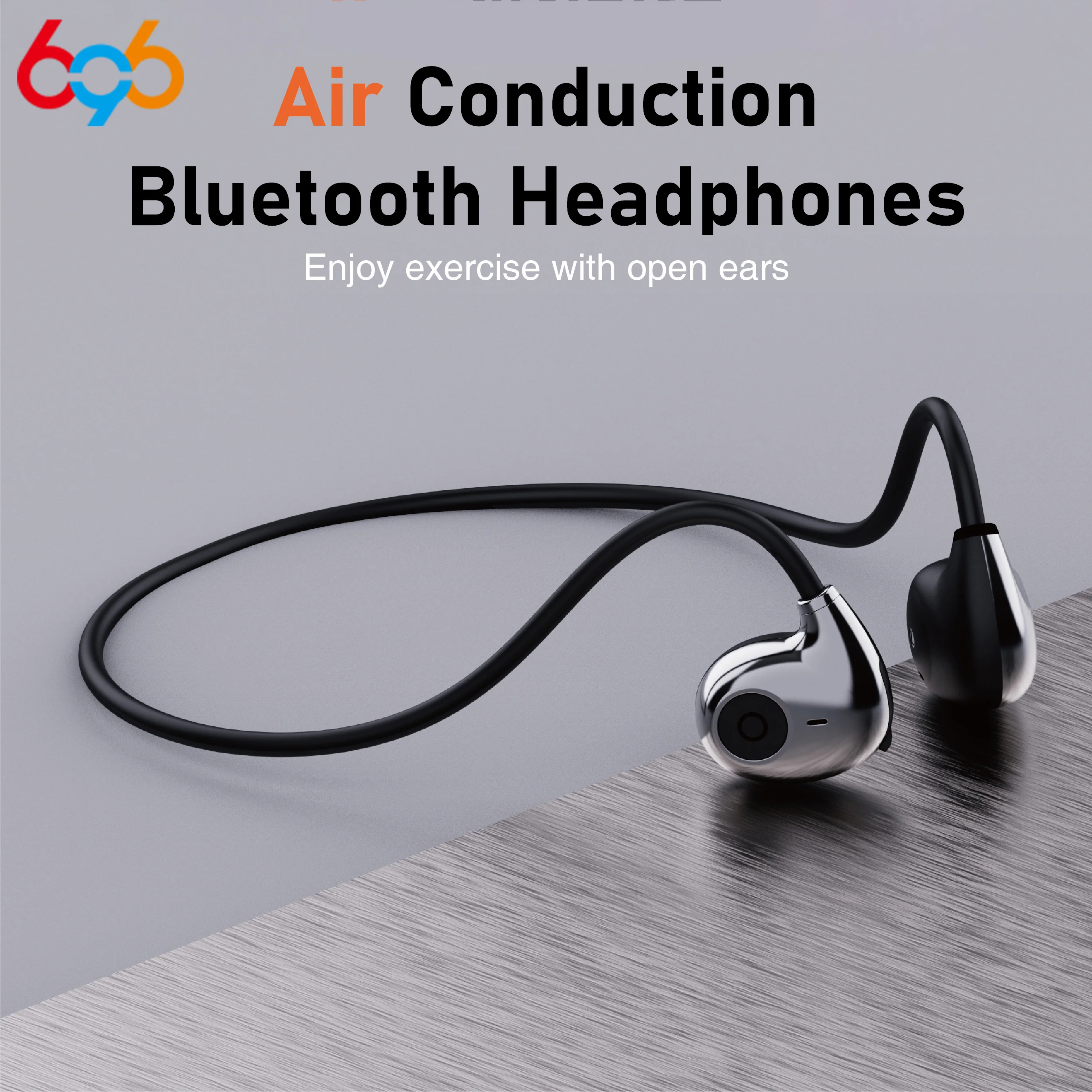 Waterproof Open-Air Blue Tooth 5.3 Earphone ENC Noise Canceling Headphones Wireless Headset Men Women Sport 360° Panoramic Audio