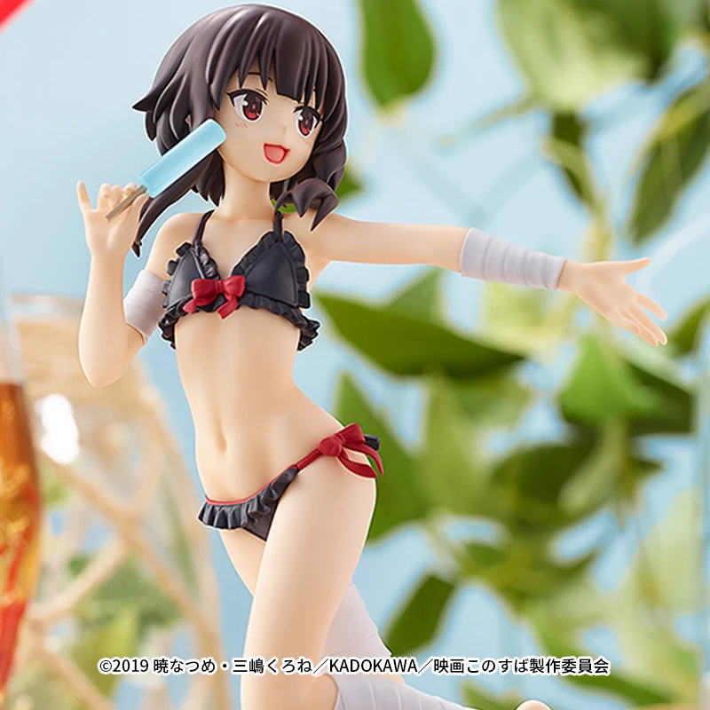 In Stock Original Anime Figurine Good Smile PUP Megumin Swimsuit Ver Konosuba God Blessing on This Wonderful World Action Figure