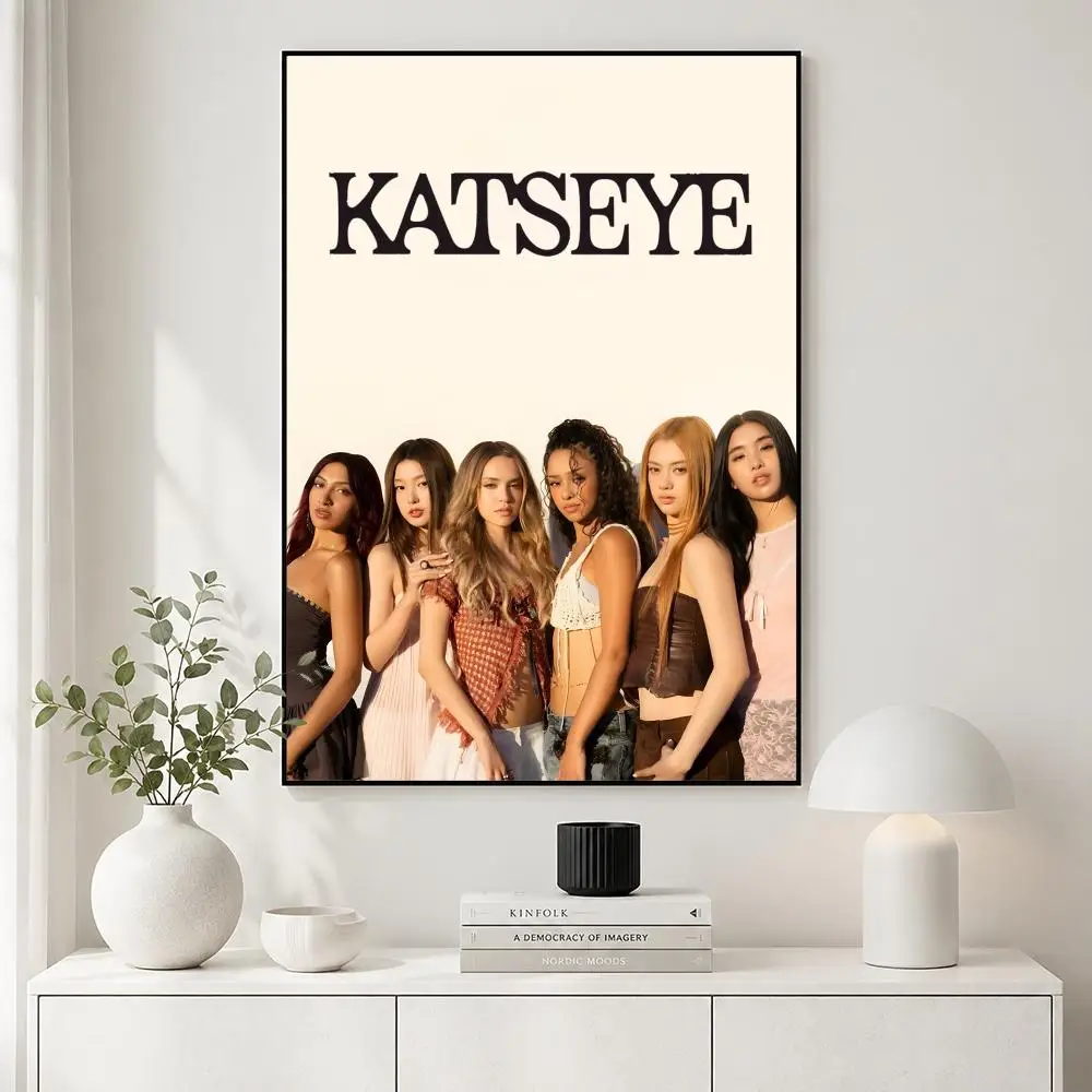 Idol KATSEYE Poster Hochwertige Wandkunst-Poster, geeignet für Heimbüros, Schlafzimmer und Wohnzimmer. – Detail 7