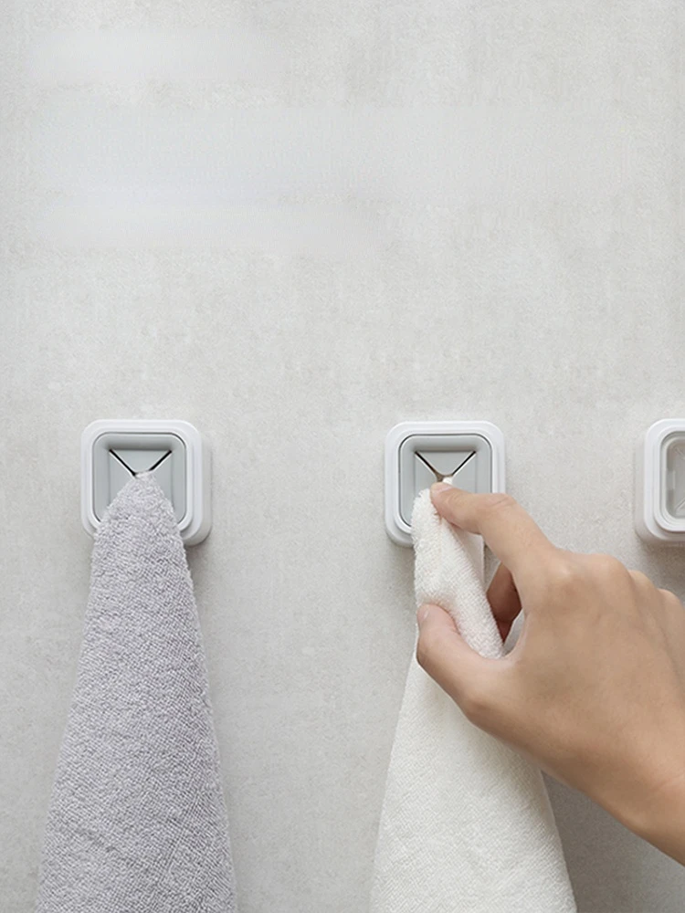 2pcs pretty mini wall hooks self-adhesive nordic creative Towel rack wall hooks modern hanging organizers bathroom accessories