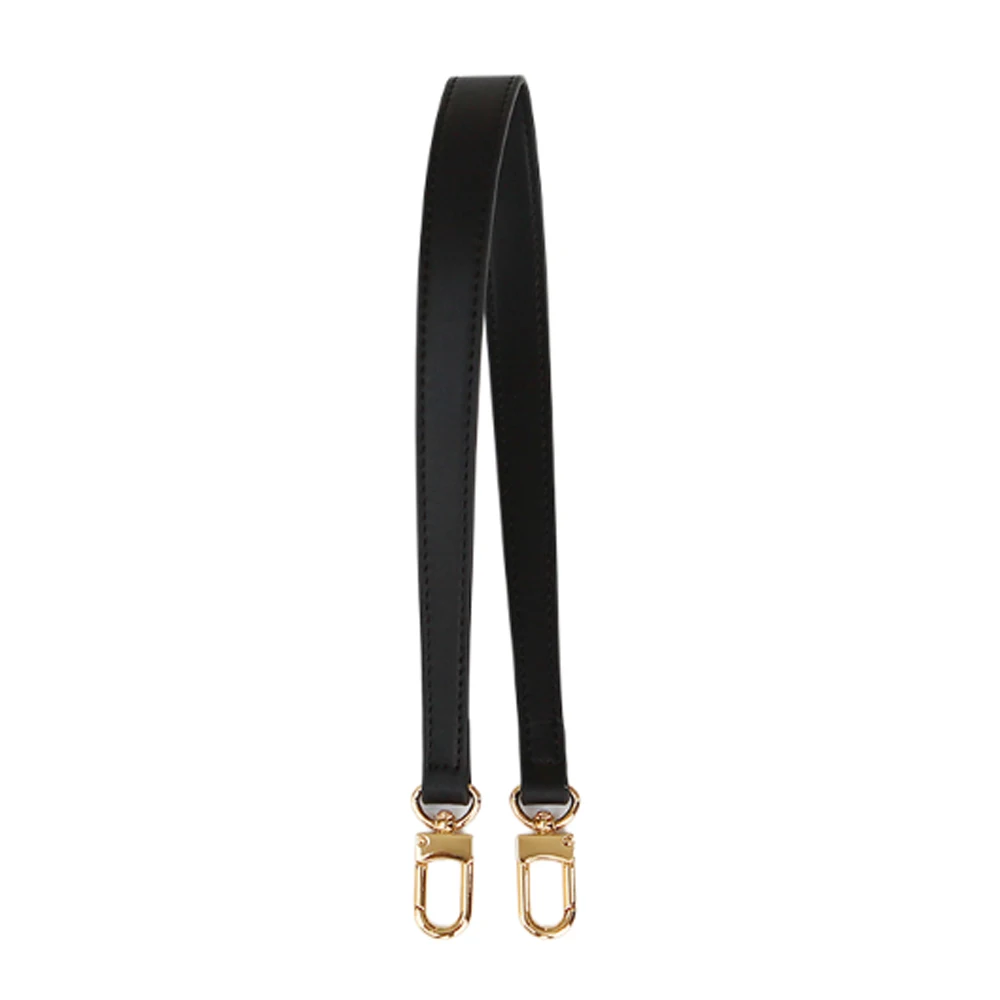 Leather Shoulder Strap For Bag Women Fashion Armpit Bag Hand Carry Replacement Bag Accessories With Gold Buckle Handbags Handles