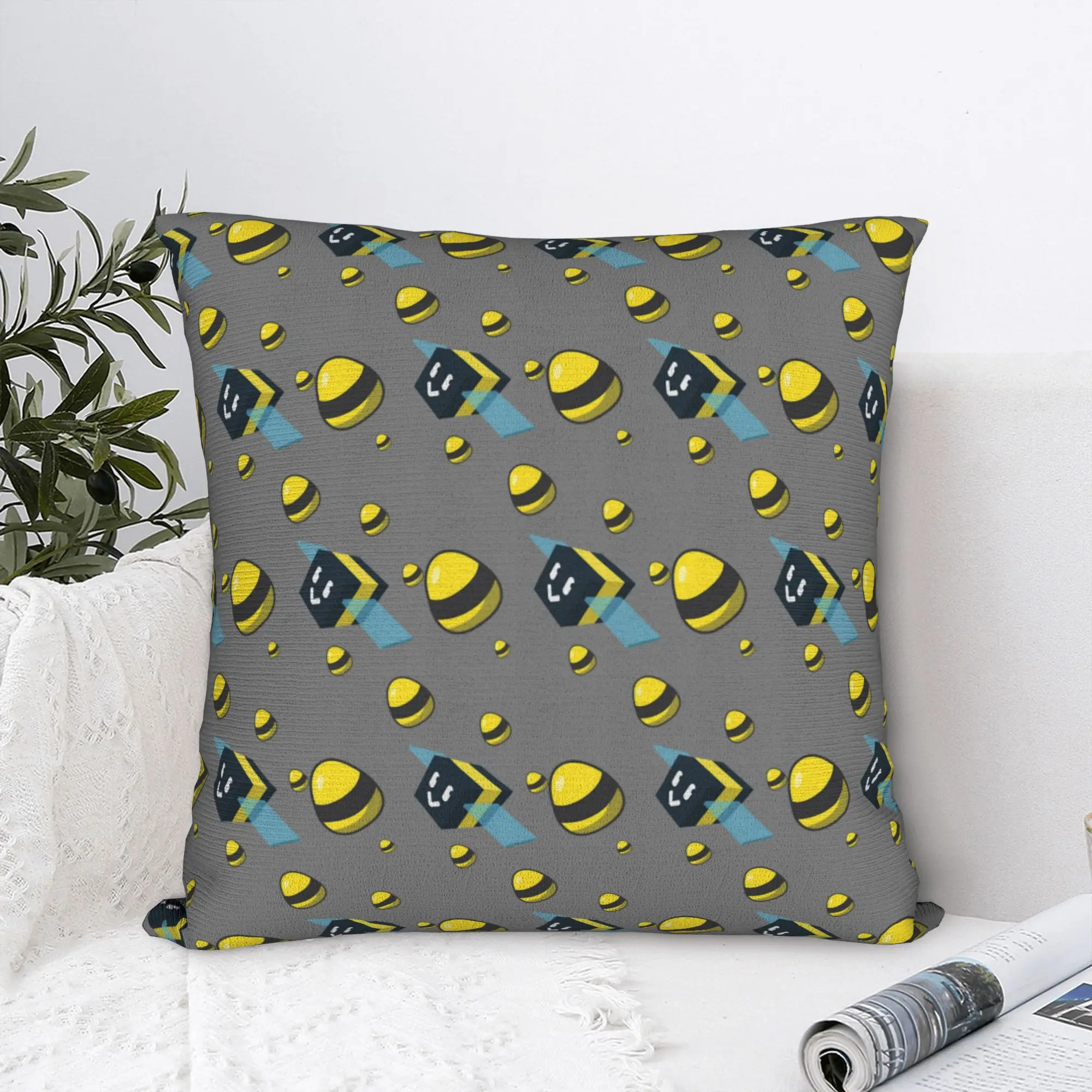 Bee Swarm Simulator Collection BSS Pillowcase Soft Polyester Cushion Cover Decorative Game Pillow Case Cover Home Drop Shipping
